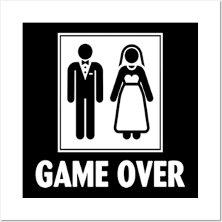 Game Over funny Posters and Art